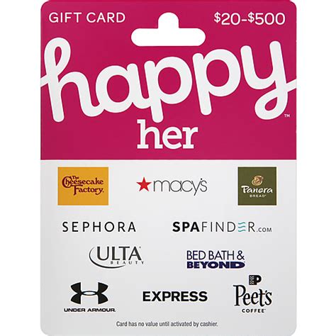gift card happy her